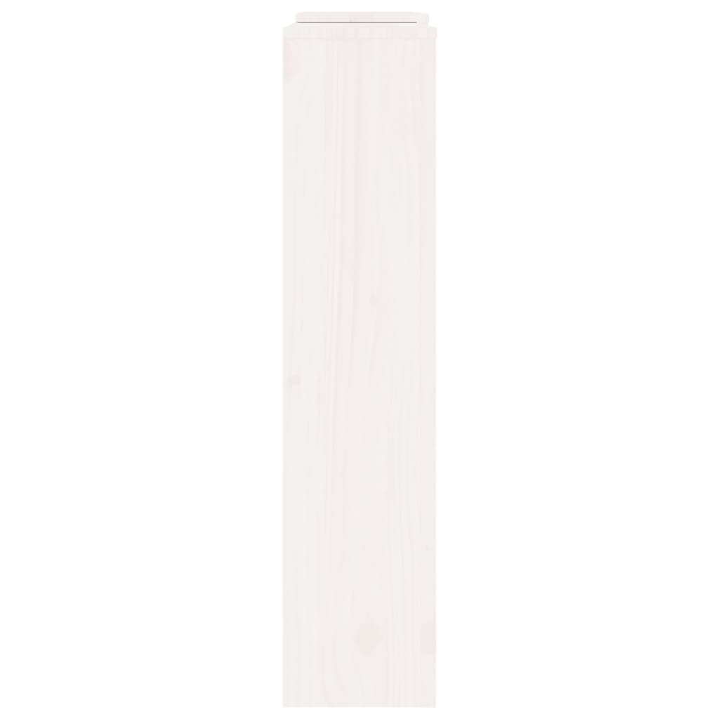 Copertura Termosifone Bianca 210x21x85 cm Legno Massello Pino cod mxl 71096