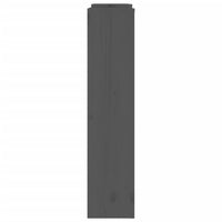 Copertura Termosifone Grigia 210x21x85 cm Legno Massello Pino 822613