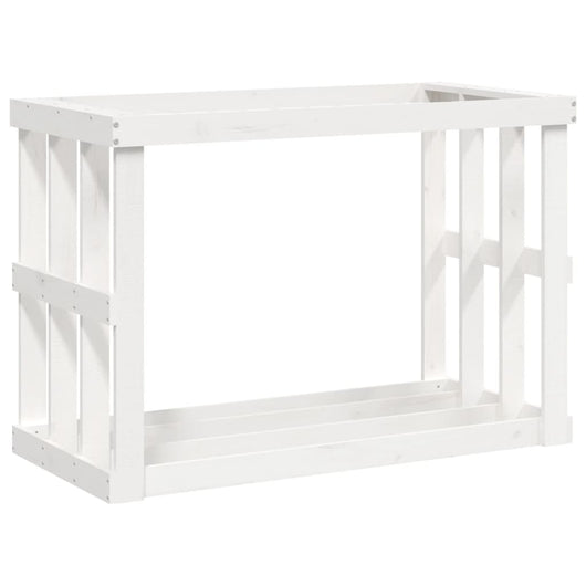 Portalegna da esterno 108 x 52 x 74 cm legno massello di pino bianco 02_0043826