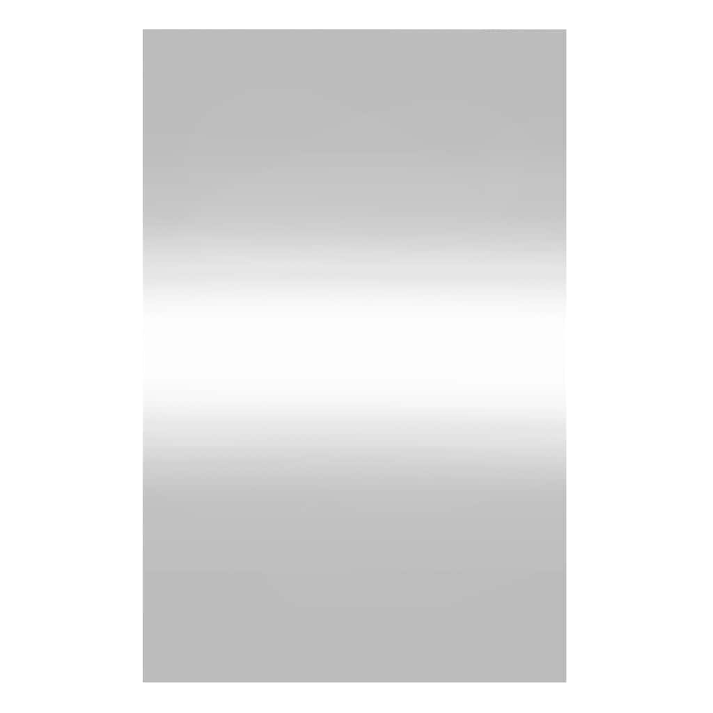vidaXL Specchio da Parete 50x80 cm Vetro Rettangolare