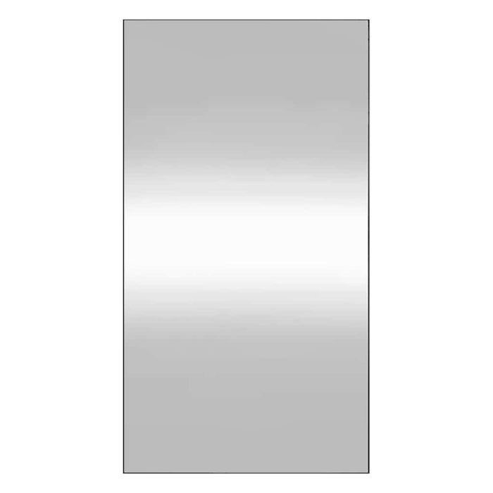 vidaXL Specchio da Parete 50x100 cm Vetro Rettangolare