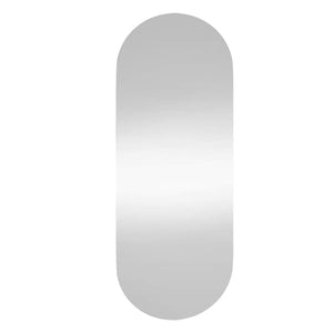 Specchio da Parete 20x50 cm Vetro Ovale