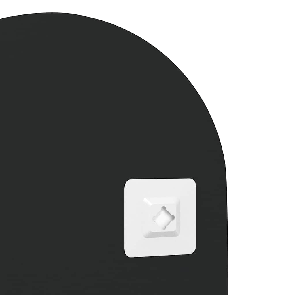 Specchio da Parete 20x50 cm Vetro Ovale