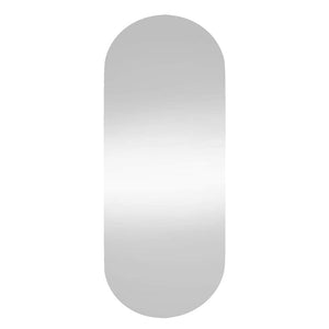 Specchio da Parete-Specchio a Muro-Specchio Decorativo 30x70 cm Vetro Ovale