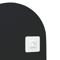 Specchio da Parete 35x80 cm Vetro Ovale 350456