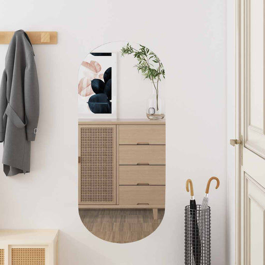 Specchio da Parete 35x80 cm Vetro Ovalecod mxl 89680