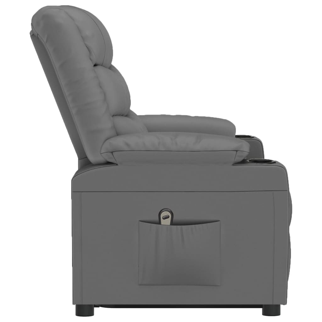 Poltrona Alzapersona grigio in Similpelle 3143466