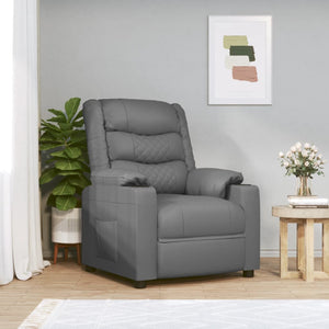 Poltrona Alzapersona grigio in Similpelle 3143466