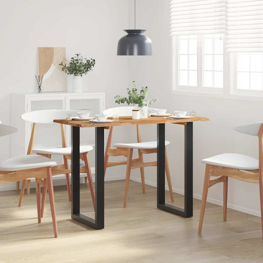 Tavolo da Pranzo 110x50x76 cm Legno Massello di Acacia 350289