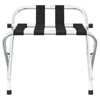 Portapacchi con schienale argento 56x39x52cm 153074