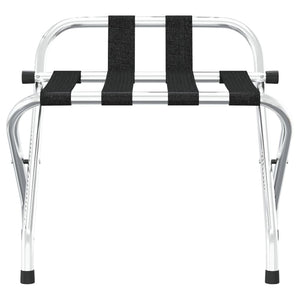 Portapacchi con schienale argento 56x39x52cm 153074