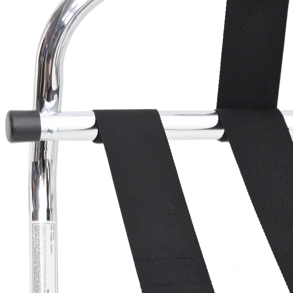 Portapacchi con schienale argento 56x39x52cm 153074