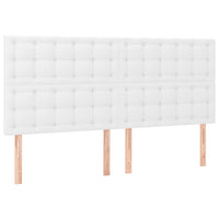 Giroletto a Molle con Materasso Bianco 200x200cm in Similpelle cod mxl 61818