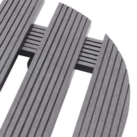 Carrelli Porta Piante 4 pz Grigi Ã˜30x7,5 cm WPC cod mxl 61374