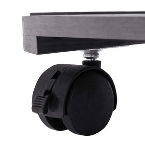 Carrelli Porta Piante 4 pz Grigi Ã˜30x7,5 cm WPC cod mxl 61374