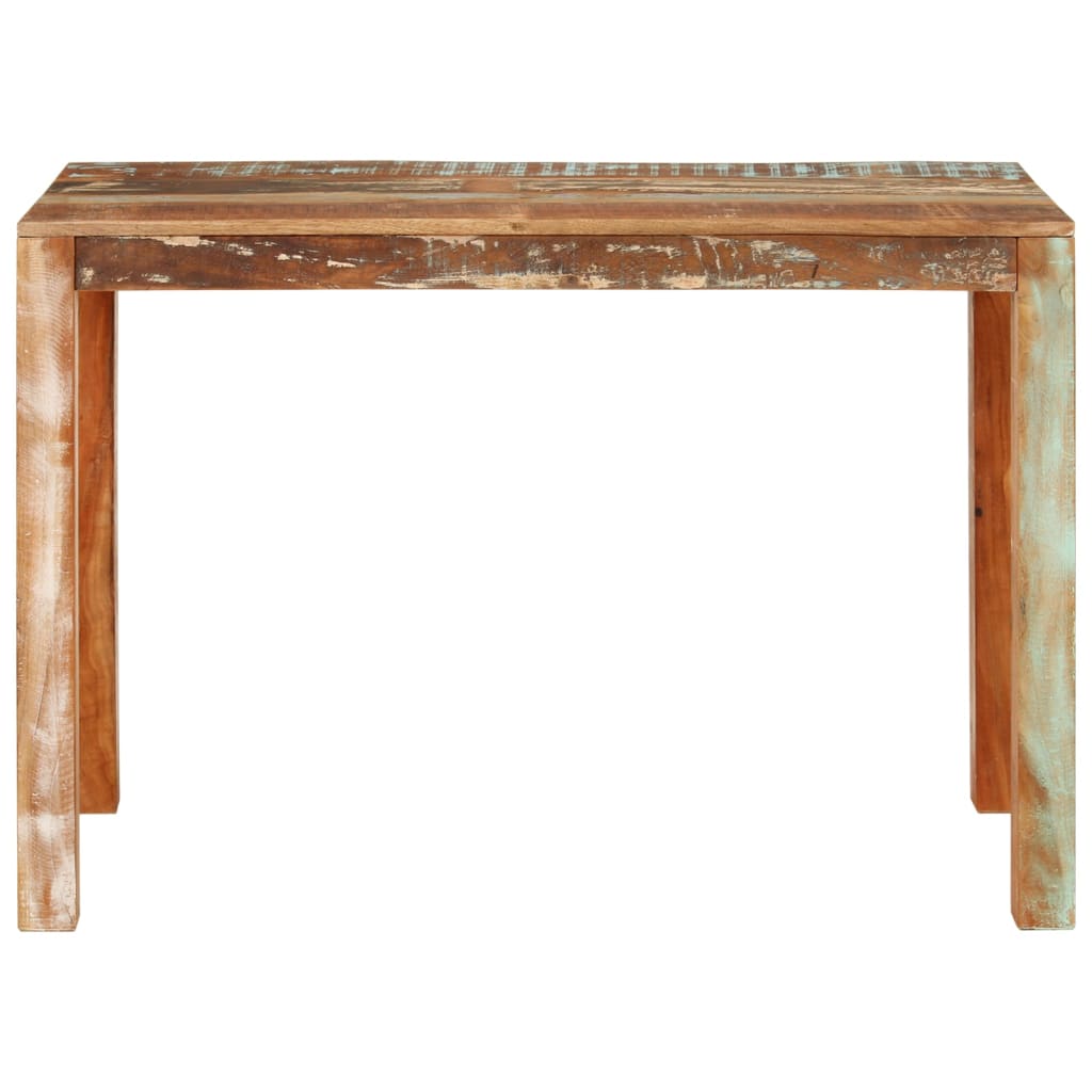 Tavolo da Pranzo 110x55x76 cm in Legno Massello di Recupero 350314