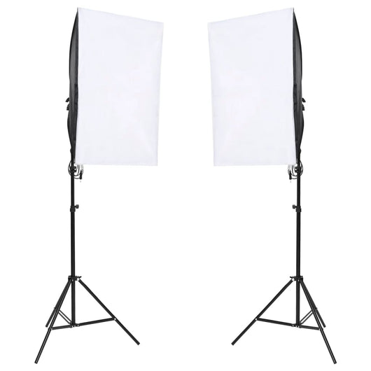 Kit per Studio Fotografico con Set di Luci e Fondale 3144001