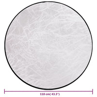 Kit per studio fotografico con illuminazione schermo di sfondo e riflettore nero 02_0042496