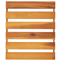 Scaffale Pieghevole 3 Ripiani Marrone 70x31x63 Massello Acacia cod mxl 20999