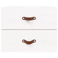 Comodino a Muro Bianco 50x36x40 cm 820978