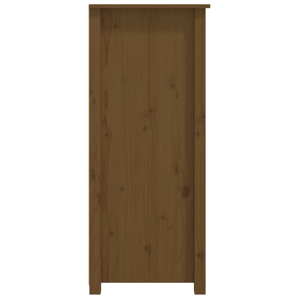 Credenza ambra 83x41,5x100 cm in Legno Massello di Pino 821510