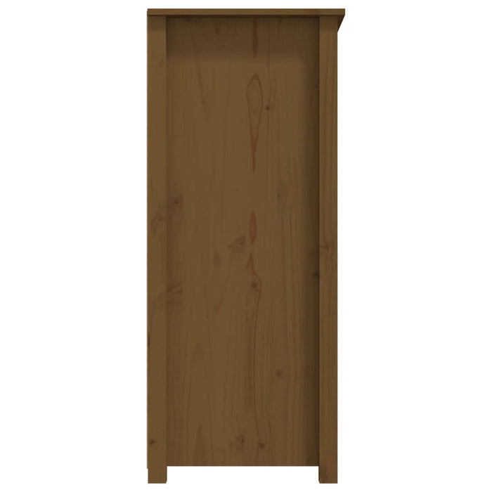 Credenza ambra 83x41,5x100 cm in Legno Massello di Pino 821515