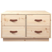 Tavolino da Salotto 80x80x45 cm in Legno Massello di Pino 821517