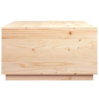 Tavolino da Salotto 80x80x45 cm in Legno Massello di Pino 821517