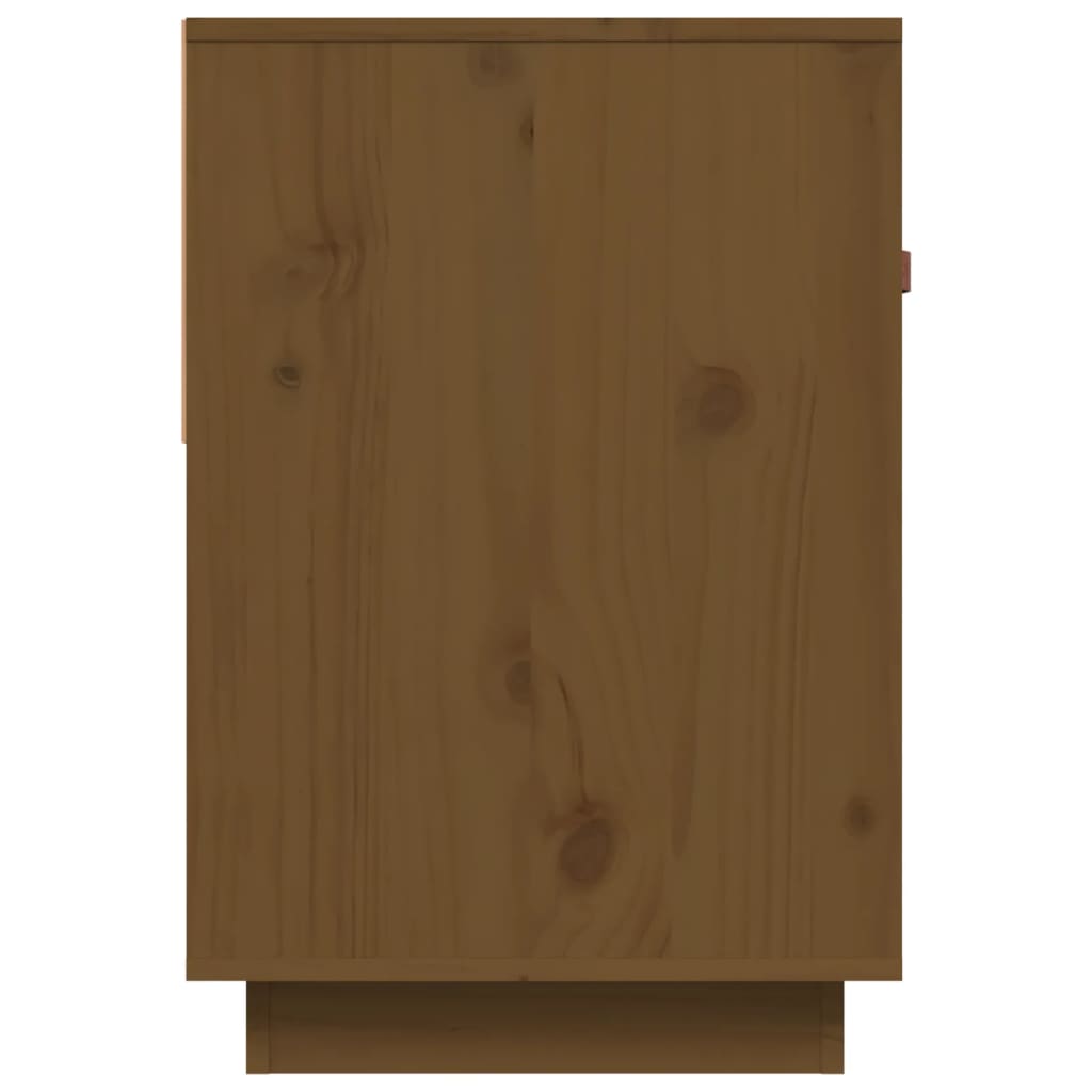 Mobile Porta TV-Mobile per TV-Credenza TV ambra 90x40x60 cm in Legno Massello di Pino