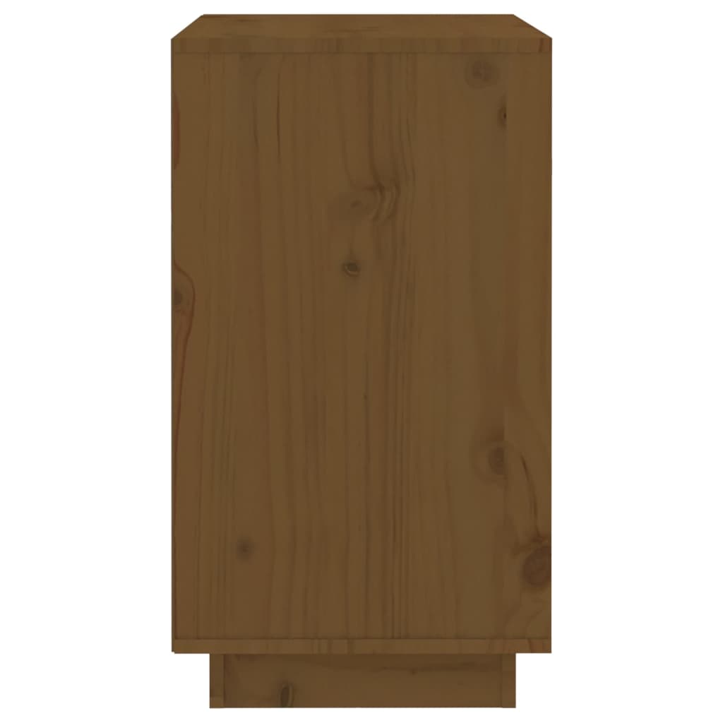 Portabottiglie ambra 55,5x34x61 cm in Legno Massello di Pino 821530