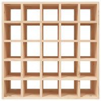 Mobiletto per vino 56x25x56 cm in legno massello di pino 821537