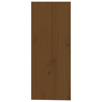 Portabottiglie ambra 62x25x62 cm in Legno Massello di Pino 821545