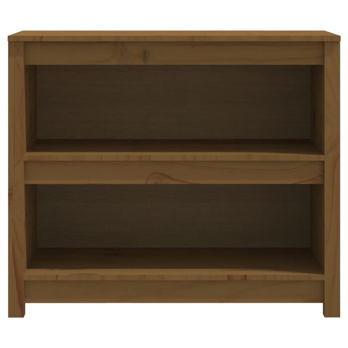 Libreria Marrone ambra 80x35x68 cm in Legno Massello di Pino 821677