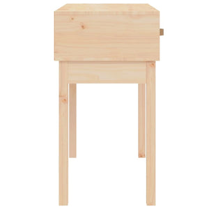 Tavolo Consolle 76,5x40x75 cm in Legno Massello di Pino 821749
