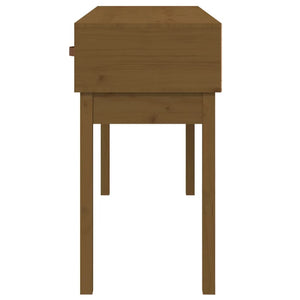 Tavolo Consolle Ambra 114x40x75 cm in Legno Massello di Pino 821757