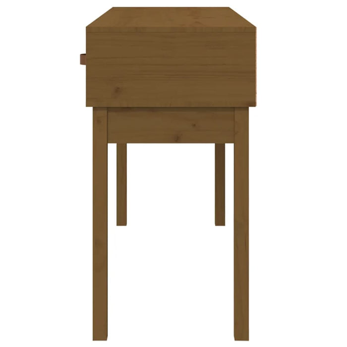 Tavolo Consolle Ambra 114x40x75 cm in Legno Massello di Pino 821757