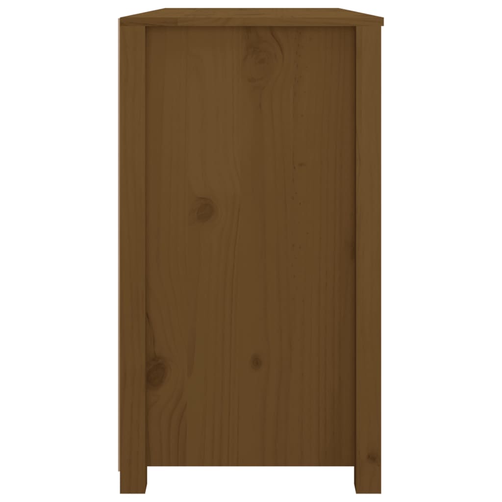 Armadietto Ambra 100x40x72 cm in Legno Massello di Pino 821767