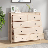 Armadietto 100x40x90 cm in Legno Massello di Pino 821769