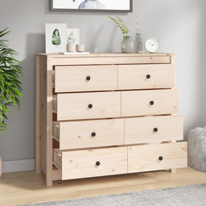 Armadietto 100x40x90 cm in Legno Massello di Pino 821769