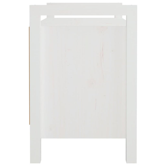 Panca da ingresso panca 80 x 40 x 60 cm in legno massello di pino bianco 02_0011027