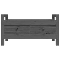 Panca da ingresso panca 80 x 40 x 43 cm in legno di pino massiccio grigio 02_0010946