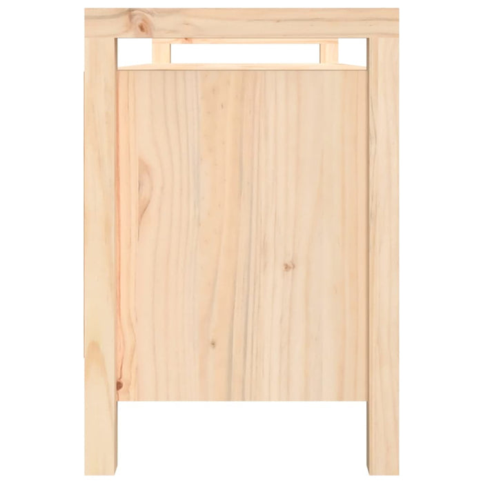 Panca da Ingresso 110x40x60 cm in Legno Massello di Pino 821789