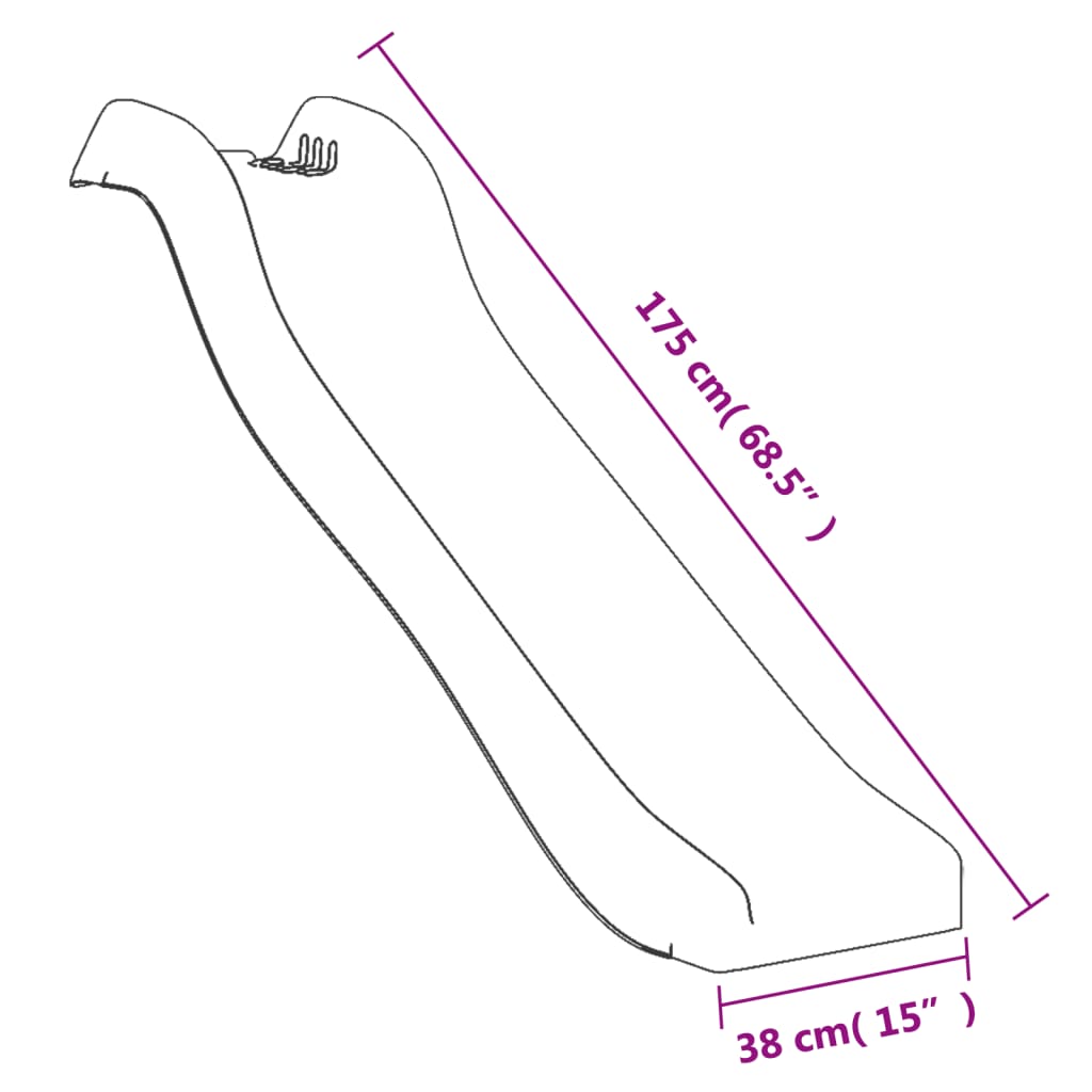 Area giochi da esterno scivolo altalena robusta giochi da giardino 145 x 131,5 x 218,5 cm legno massello di abete 02_0004625