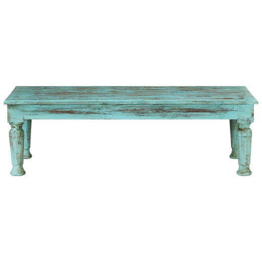 Tavolino da Salotto 110x50x34 cm in Legno Massello di Recupero cod mxl 17062