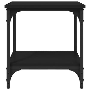 Tavolino Nero 40x30x42 cm in Legno Multistrato 823277