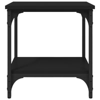 Tavolino Nero 40x30x42 cm in Legno Multistrato cod mxl 23172