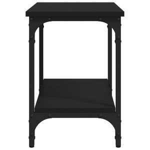 Tavolino Nero 40x30x42 cm in Legno Multistrato cod mxl 23172