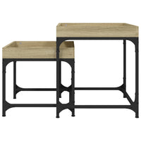 Tavolini 2 pz Rovere Sonoma in Legno Multistrato cod mxl 24665