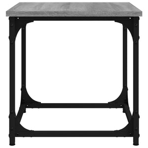 Tavolino Grigio Sonoma 40x40x40 cm in Legno Multistrato cod mxl 27152