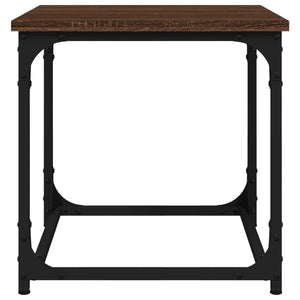 Tavolino da Salotto Rovere Marrone 40x40x40cm Legno Multistrato